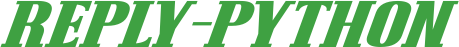 reply python